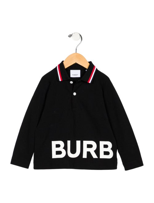 Burberry Toddler Boys' Graphic Collared Shirt