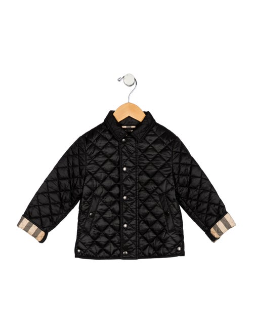 Burberry Toddler Boys' Short Quilted Coat