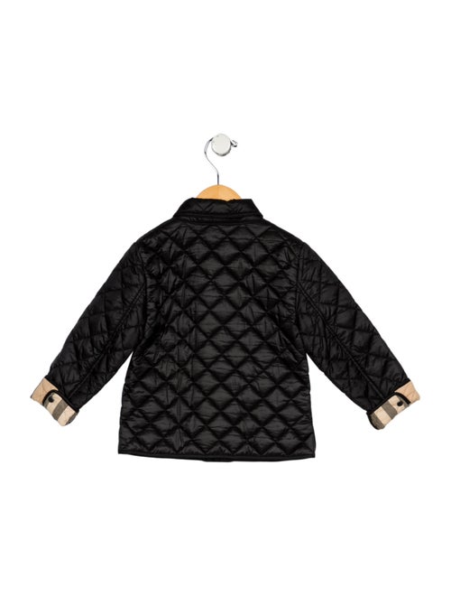 Burberry Toddler Boys' Short Quilted Coat
