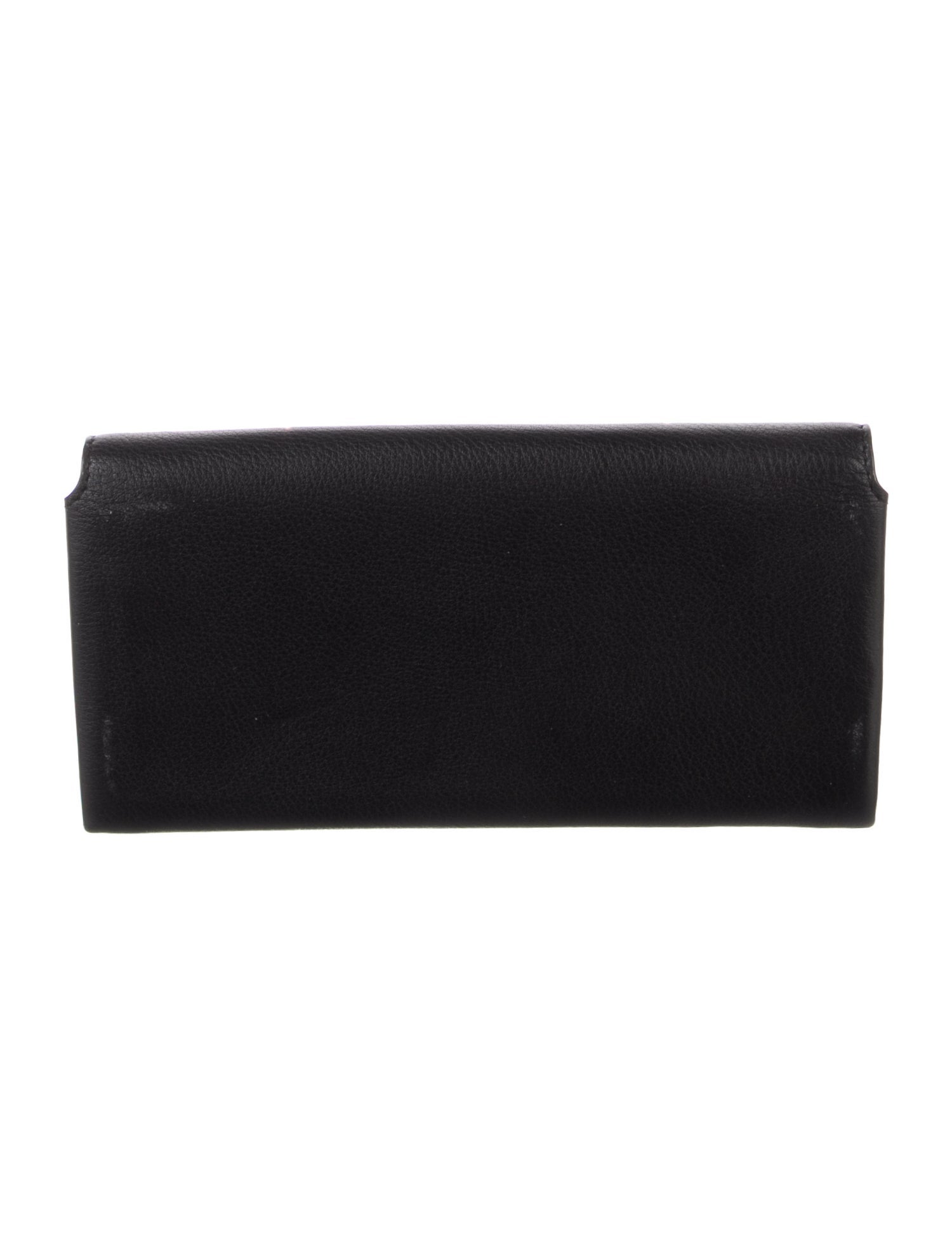 Burberry Nova Check Pattern Leather Wallet