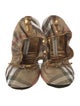 Burberry Plaid Print Mary Jane Flats