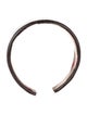 Burberry Leather Hair Band