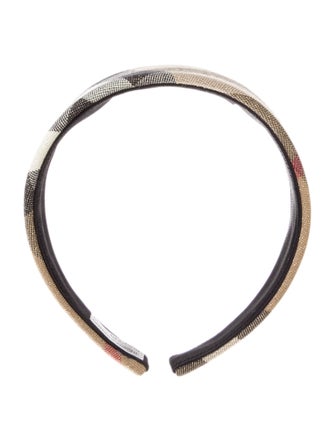 Burberry Canvas Hair Band