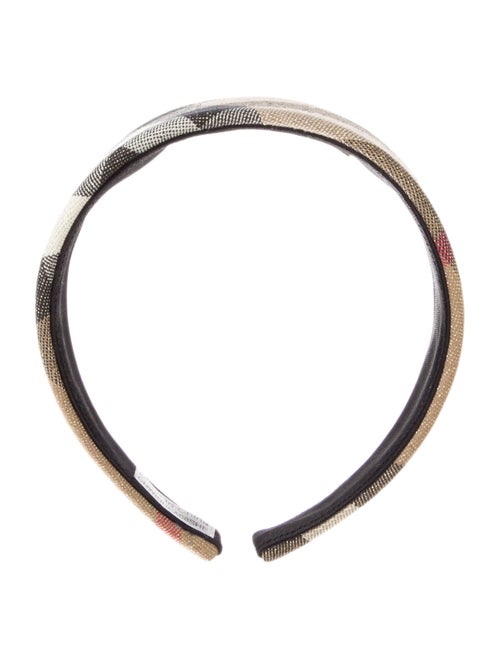 Burberry Canvas Hair Band