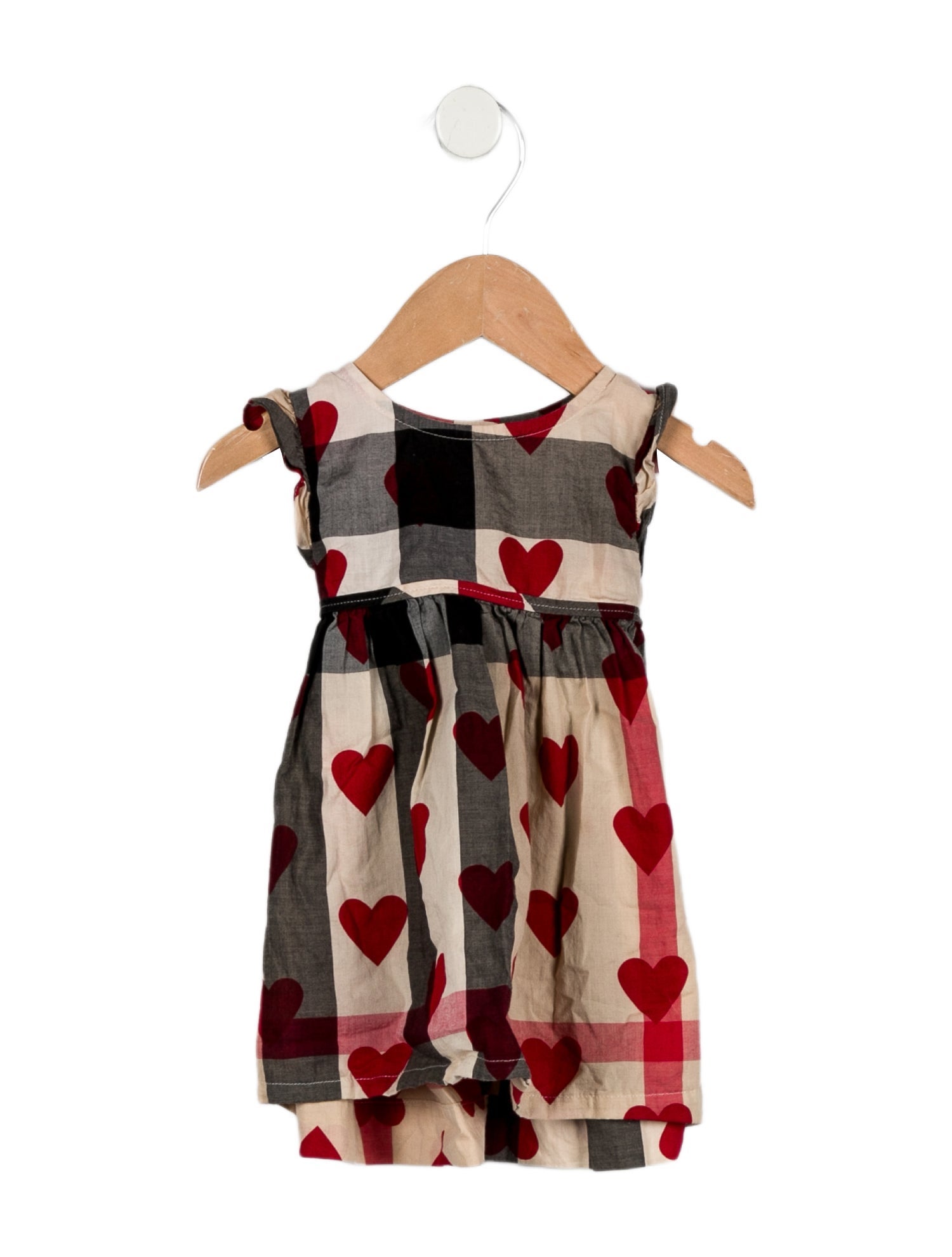 Burberry Infant Girls' Heart Printed Dress