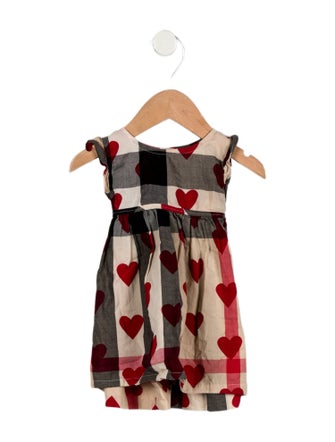 Burberry Infant Girls' Heart Printed Dress