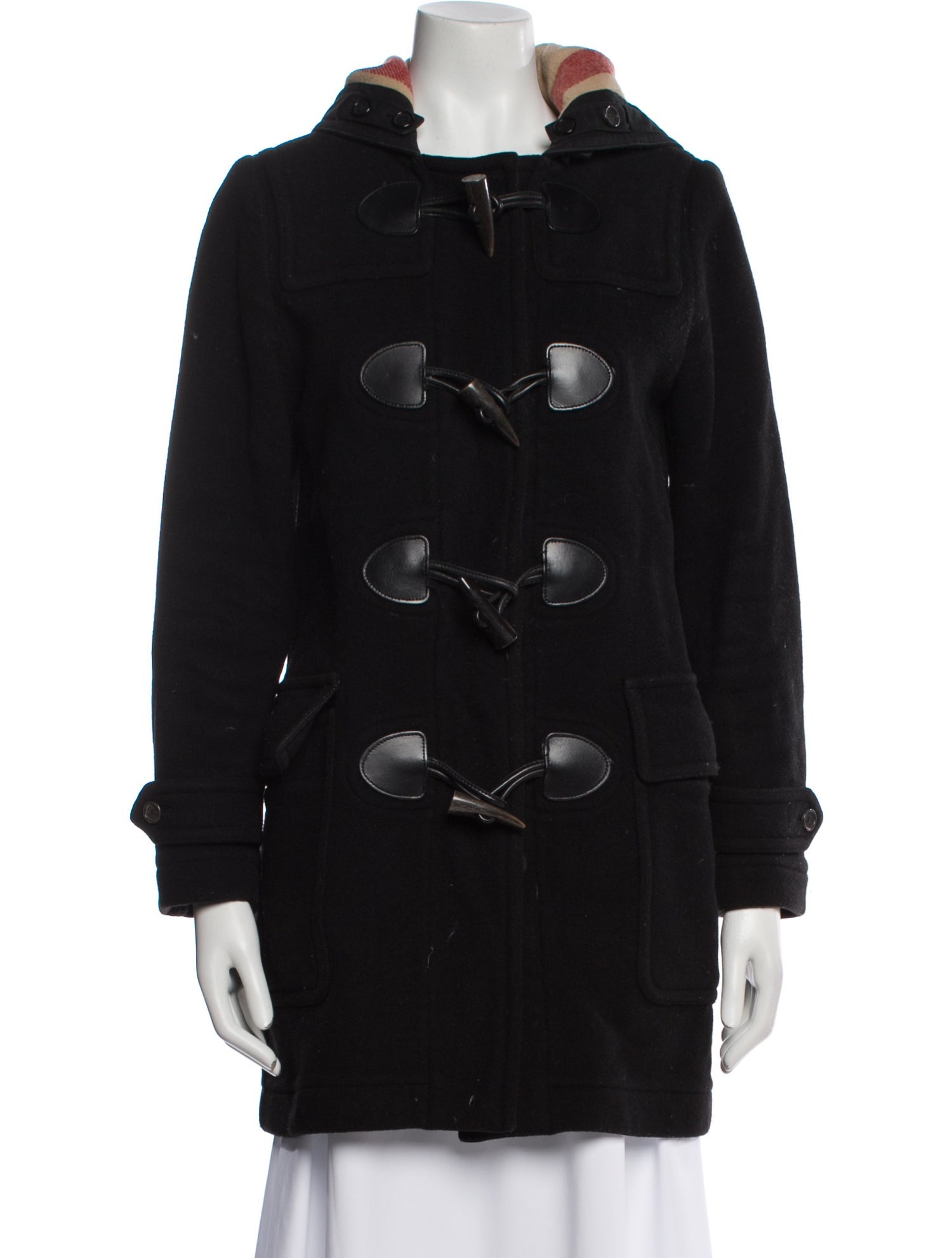 Burberry Wool Printed Coat