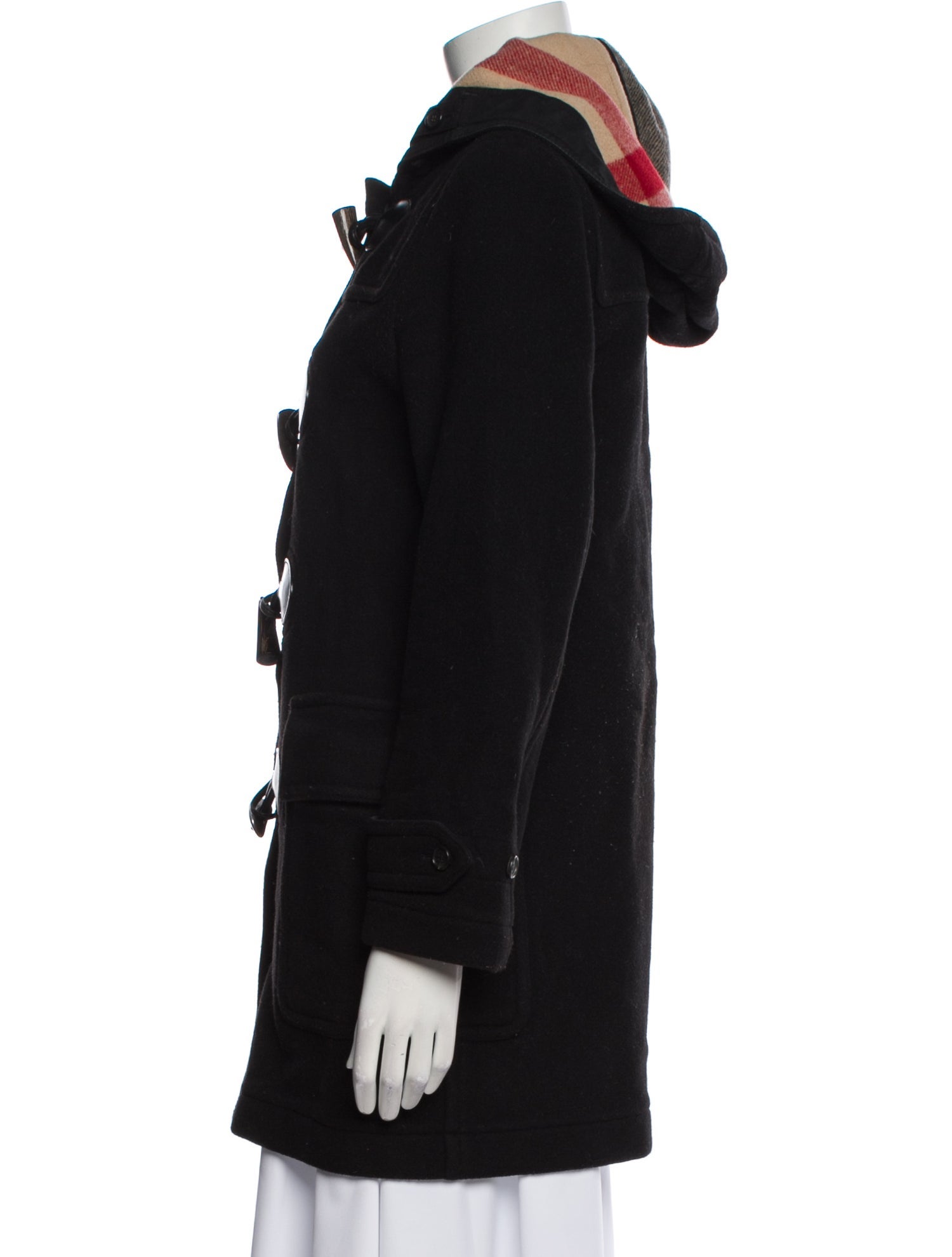 Burberry Wool Printed Coat