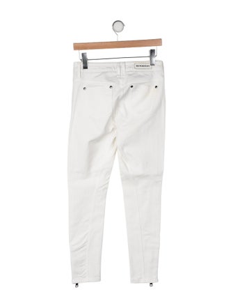 Burberry London Mid-Rise Skinny Leg Jeans
