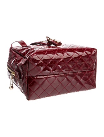 Burberry Monogram Vernis Top Handle Bag