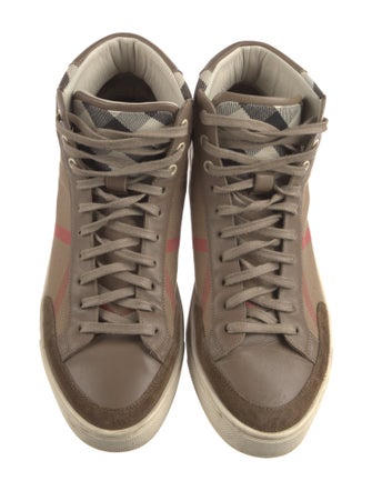 Burberry Canvas Printed Sneakers