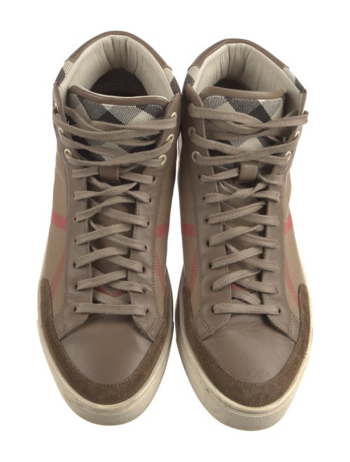 Burberry Canvas Printed Sneakers