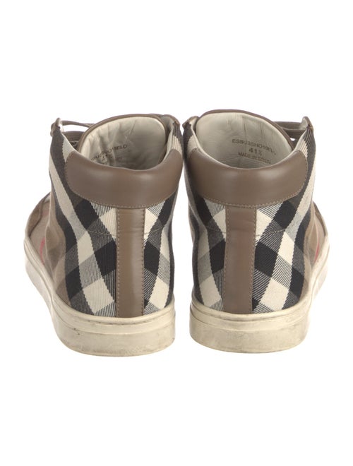 Burberry Canvas Printed Sneakers