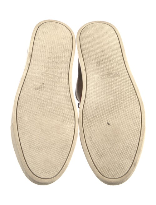 Burberry Canvas Printed Sneakers