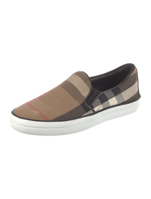 Burberry Canvas Printed Sneakers