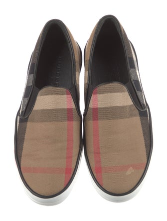 Burberry Canvas Printed Sneakers