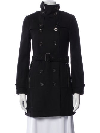 Burberry Virgin Wool Trench Coat