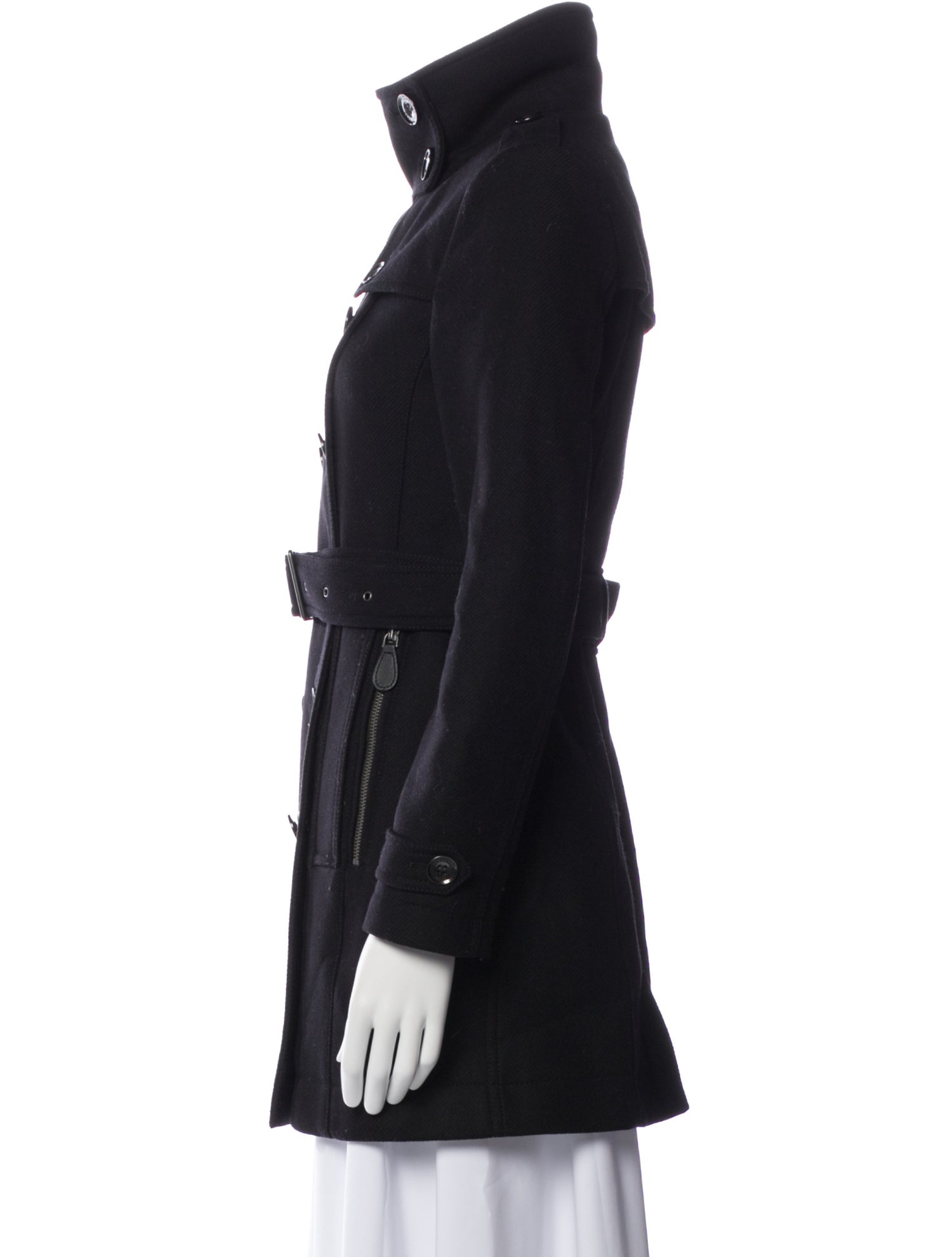 Burberry Virgin Wool Trench Coat