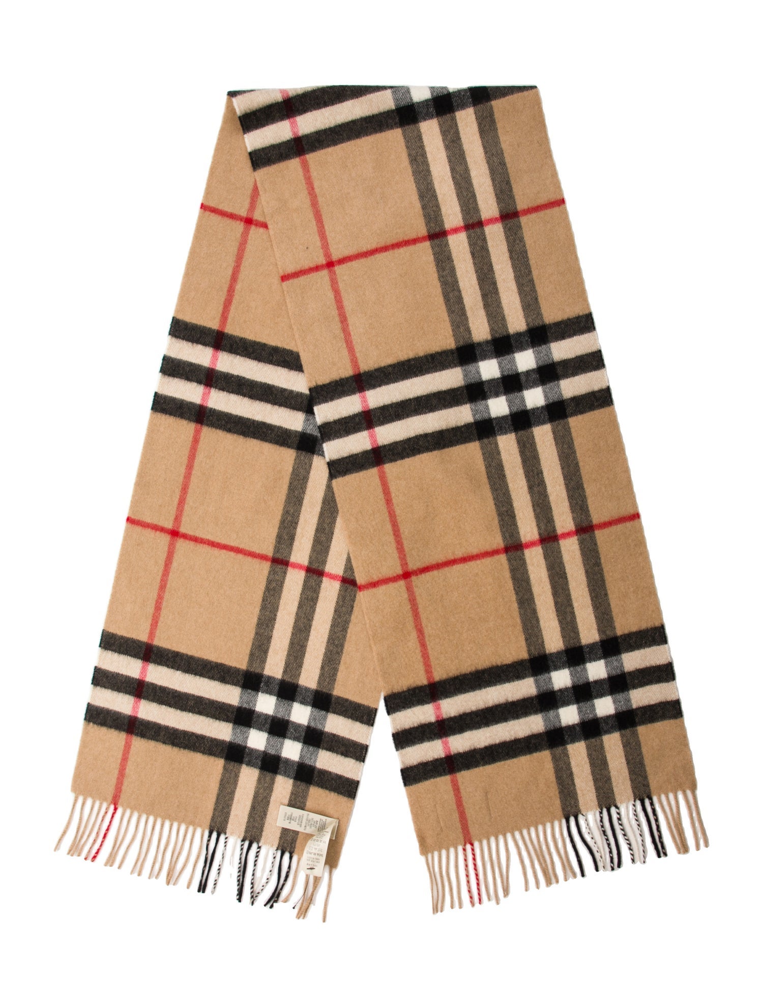Burberry Cashmere Striped Scarf