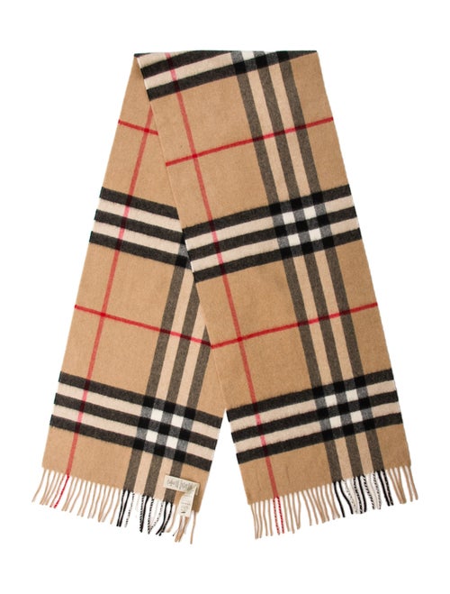 Burberry Cashmere Striped Scarf