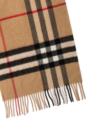 Burberry Cashmere Striped Scarf