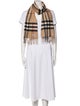Burberry Cashmere Striped Scarf