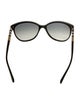 Burberry Nova Check Pattern Cat-Eye Sunglasses