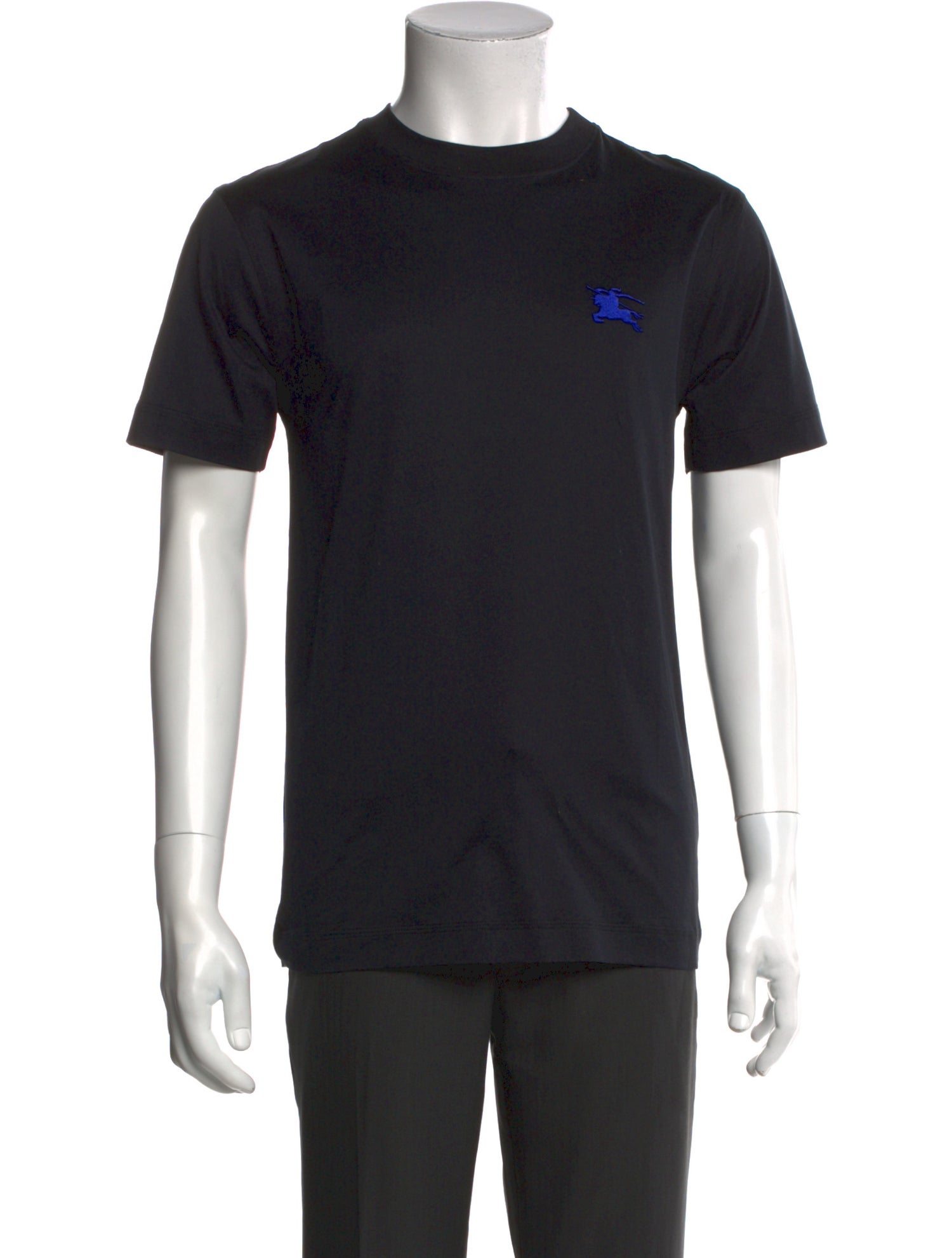 Burberry Nova Check Pattern Crew Neck T-Shirt