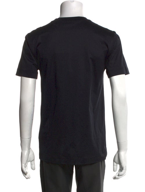 Burberry Nova Check Pattern Crew Neck T-Shirt