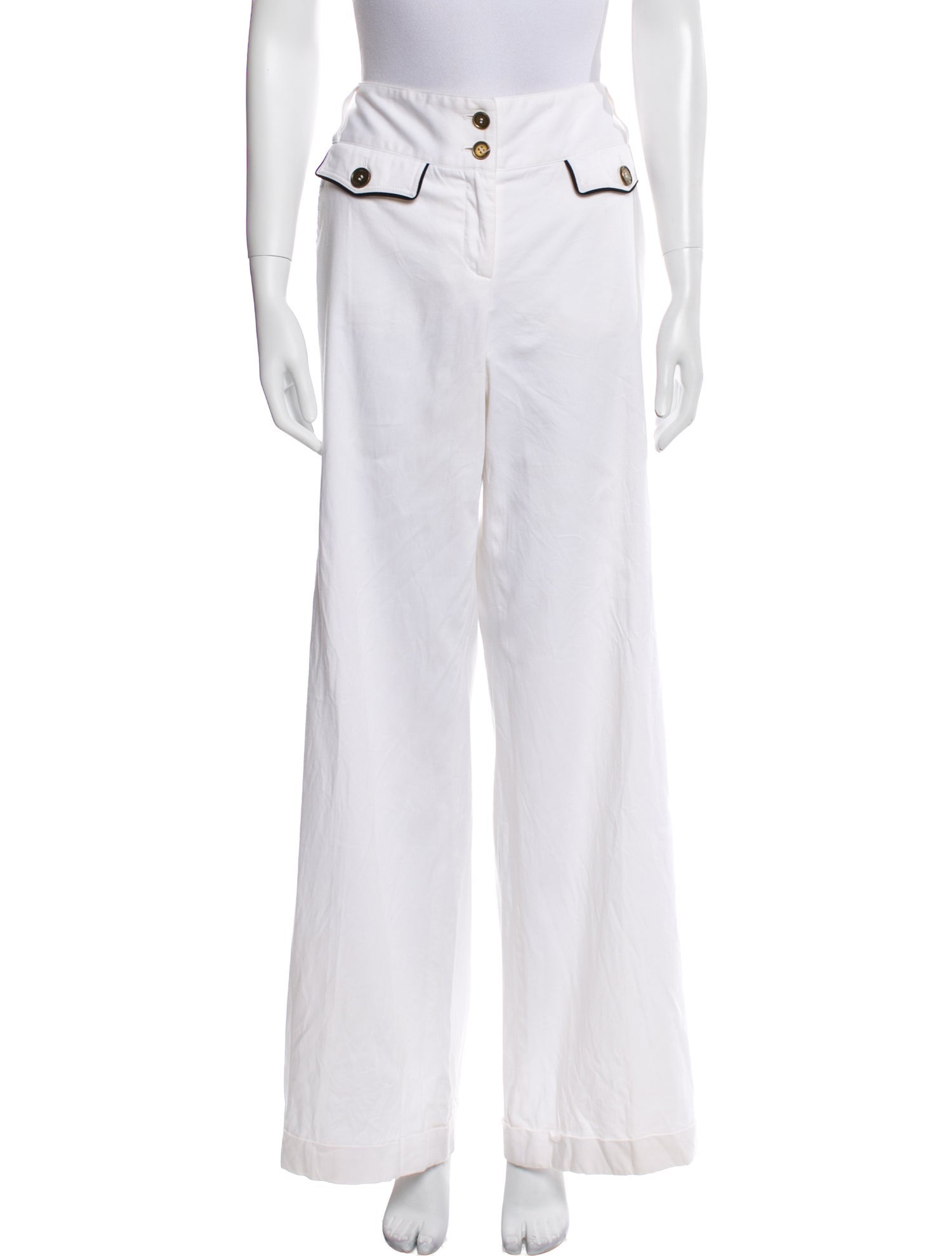 Burberry Wide Leg Pants