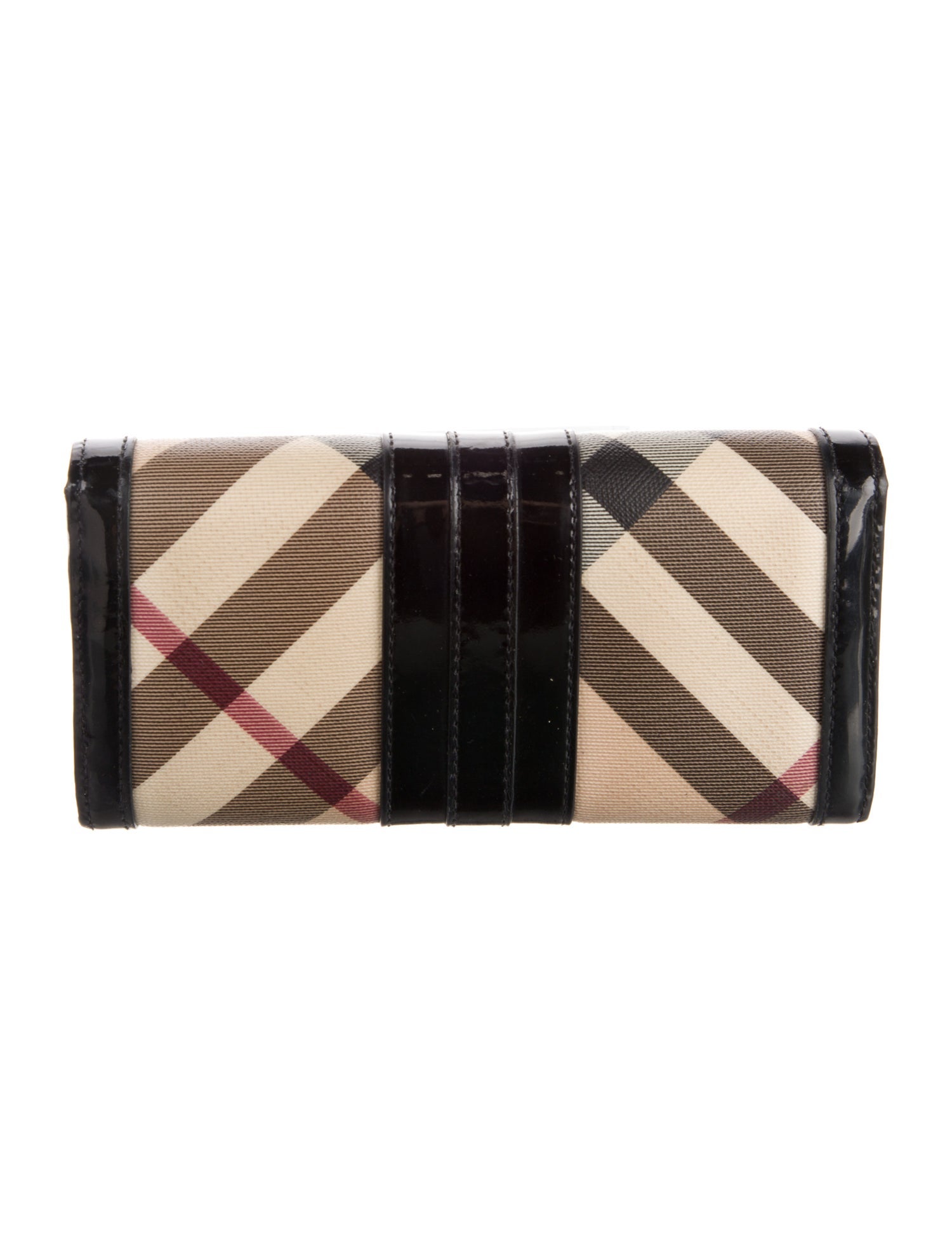 Burberry Nova Check Pattern Continental Wallet