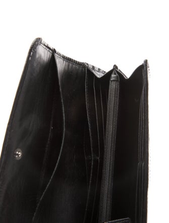 Burberry Nova Check Pattern Continental Wallet