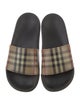 Burberry House Check Pattern Rubber Slides
