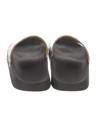 Burberry House Check Pattern Rubber Slides