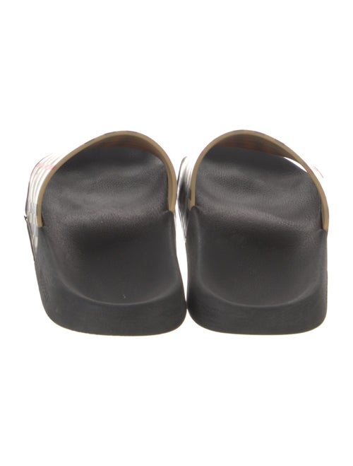 Burberry House Check Pattern Rubber Slides