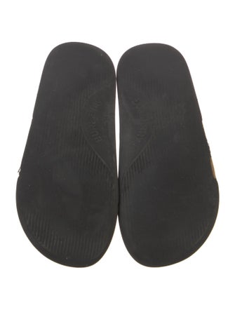 Burberry House Check Pattern Rubber Slides