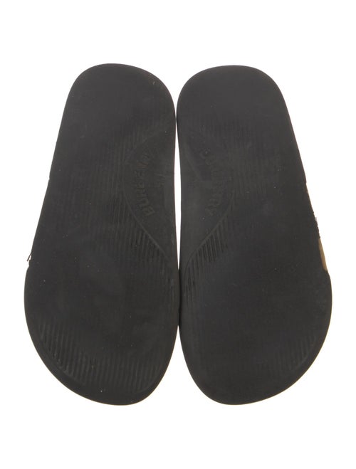 Burberry House Check Pattern Rubber Slides