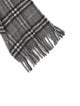 Burberry Merino Wool Plaid Print Scarf