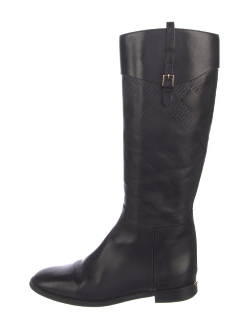 Burberry Leather Riding Boots
