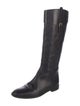Burberry Leather Riding Boots