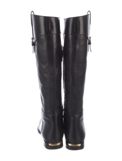 Burberry Leather Riding Boots