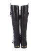Burberry Leather Riding Boots