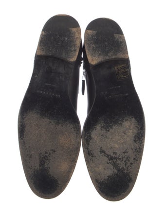 Burberry Leather Riding Boots