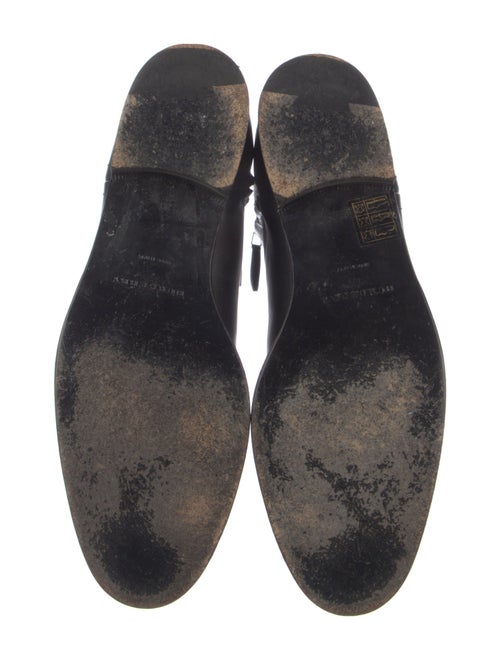 Burberry Leather Riding Boots