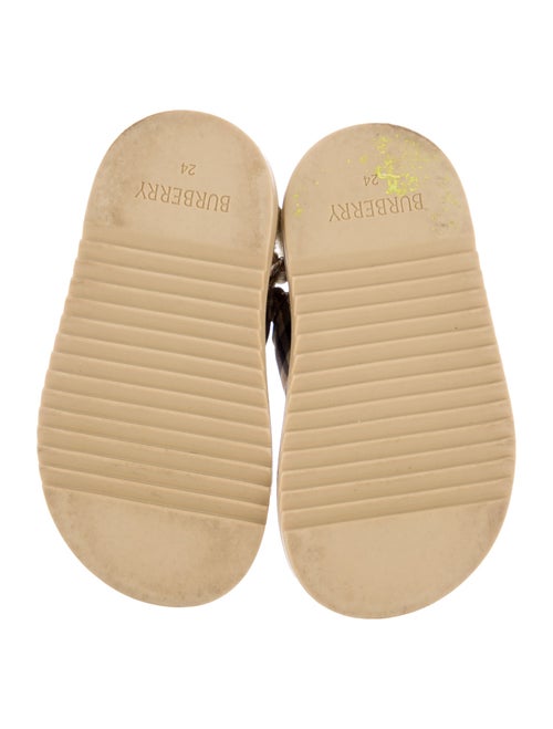 Burberry Open Tow Shoes