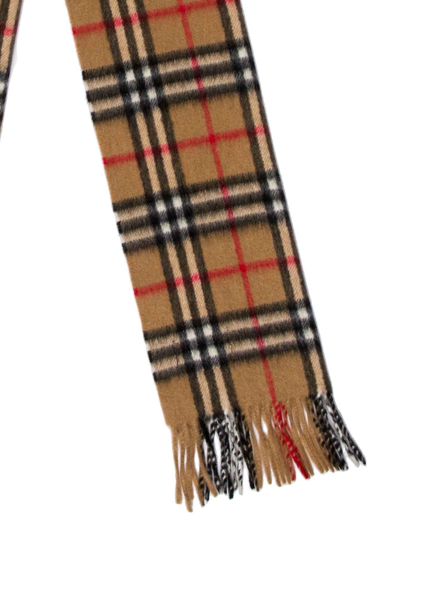 Burberry Cashmere Striped Scarf