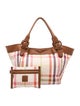 Burberry Prorsum Rainbow Check Tote