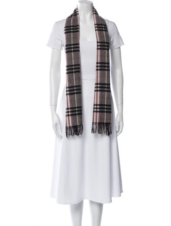 Burberry Cashmere Striped Scarf