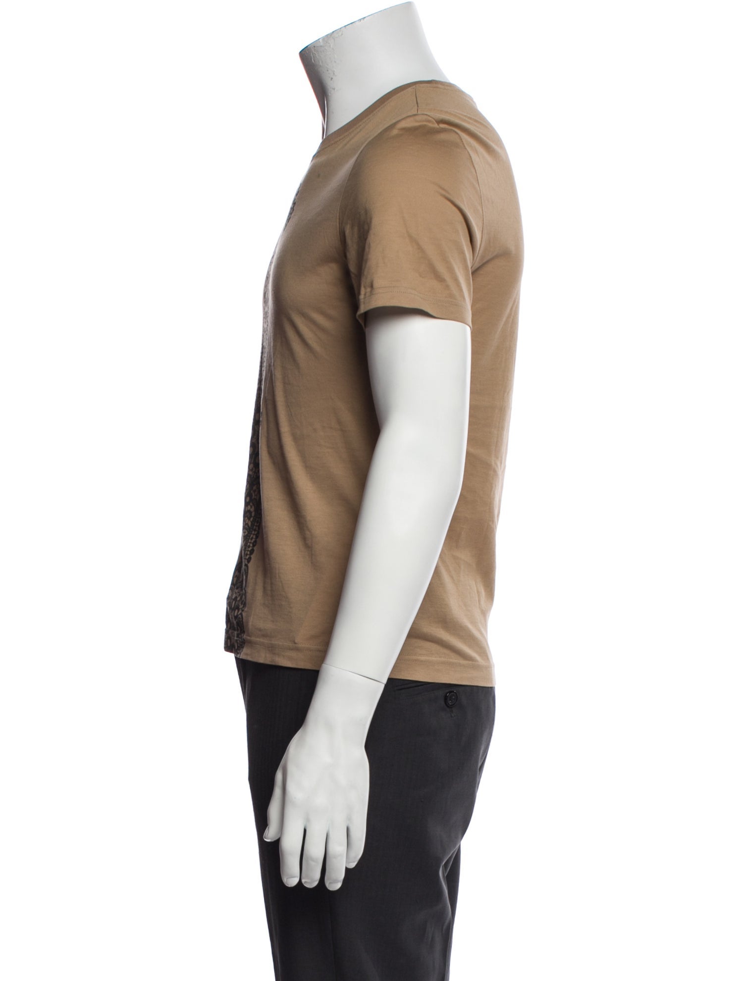 Burberry Prorsum Graphic Print Crew Neck T-Shirt