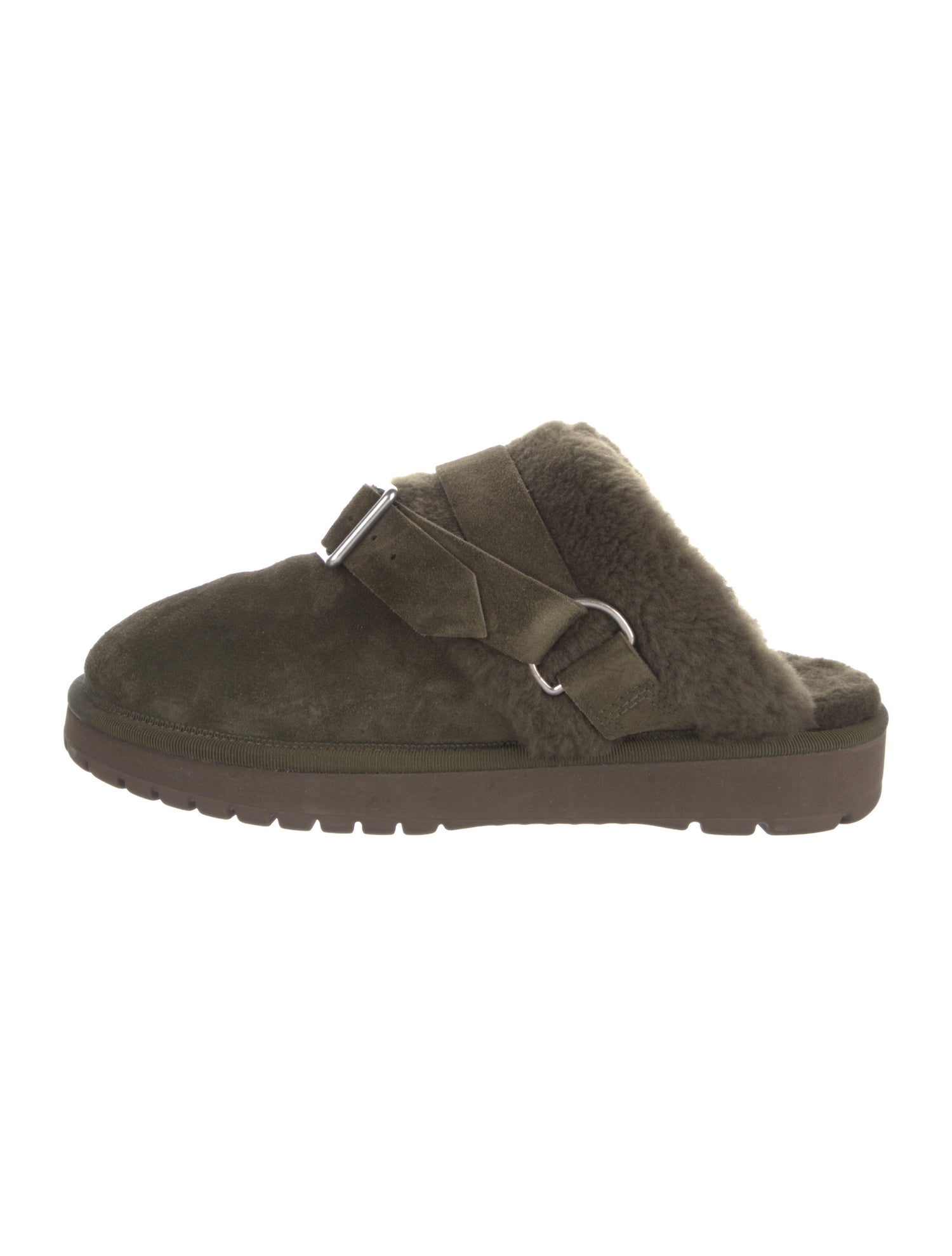 Burberry Suede Mules